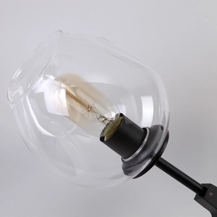 Modern decorative hotel bedside gold metal energy saving led wall lamp