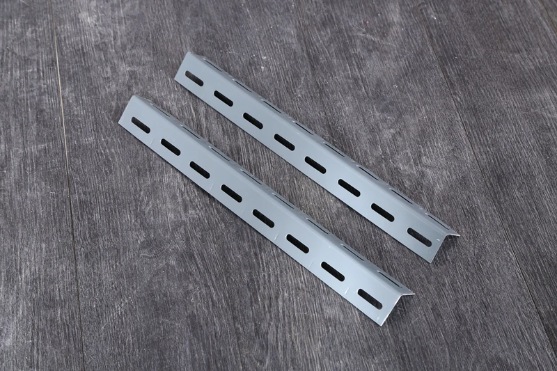 Manufactured Main Product Double Lines Slotted Angle Bar Steel