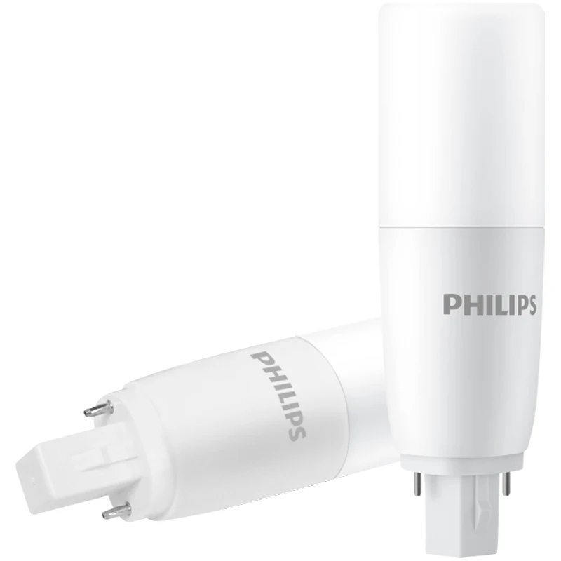 Philips lamp two-pin LED plug tube G24D replaces PL-C super bright 2P energy-saving downlight bulb horizontal insertion tube