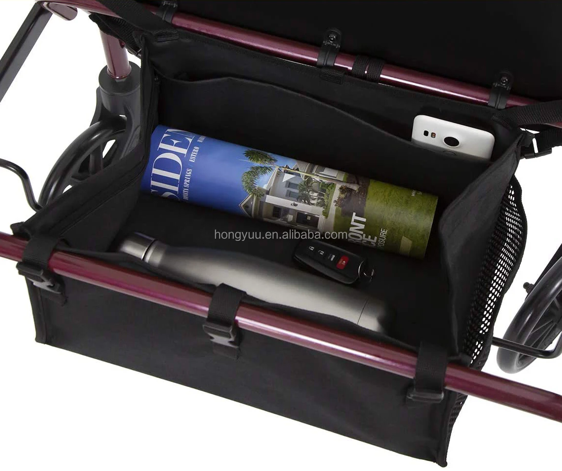Under Seat Rollator Bag Or Tote For Four Wheel Rollator,Rollator Walker