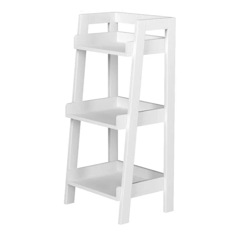 3-Tier Ladder Shelf, Bathroom Shelf Freestanding, 3-Shelf