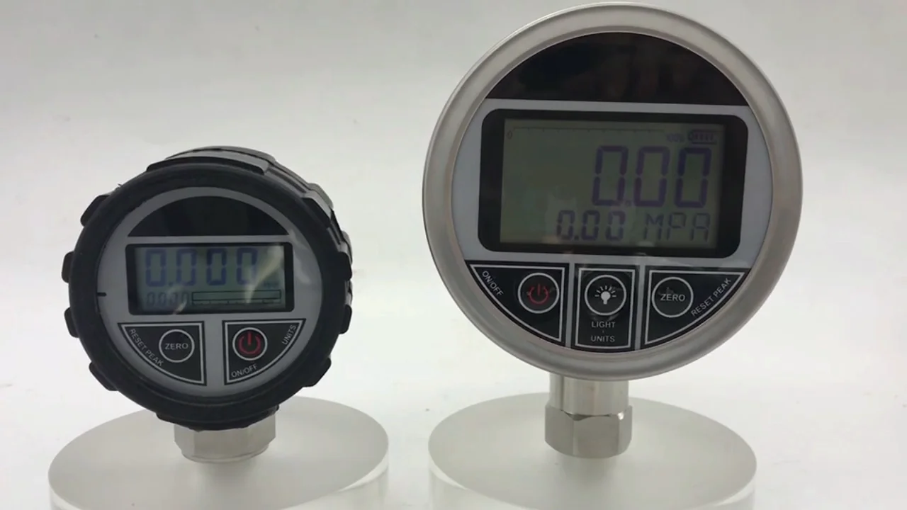 Digital Oxygen Gas Pressure Gauge For Scuba Diving Buy Oxygen Gas