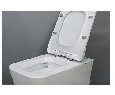 Durable ceramic squat toilet water flush toilet with foot kick