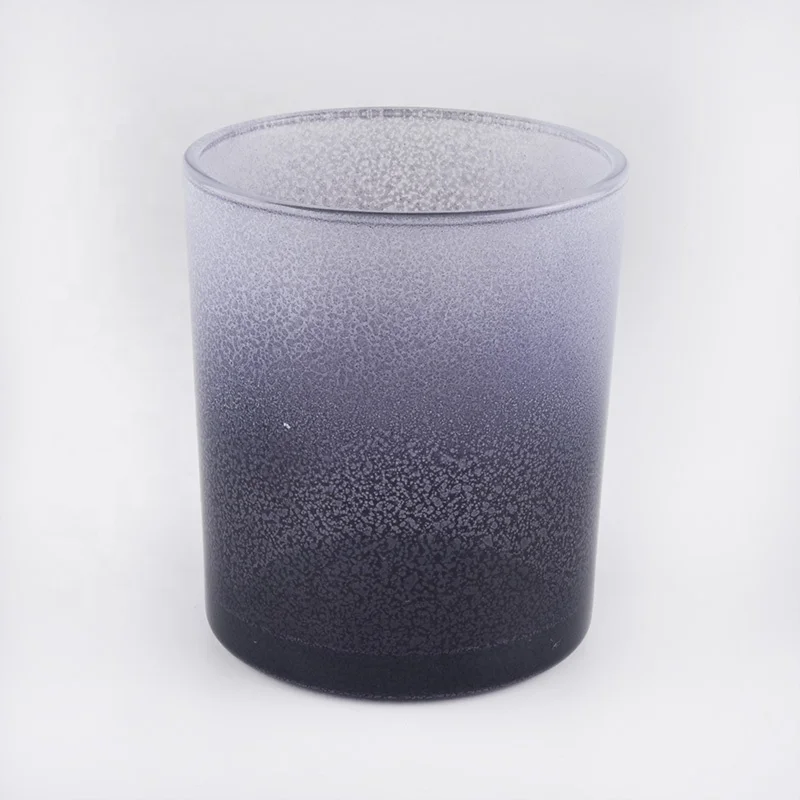 400ml Gradient Ramp Glass Jar For Candle Making