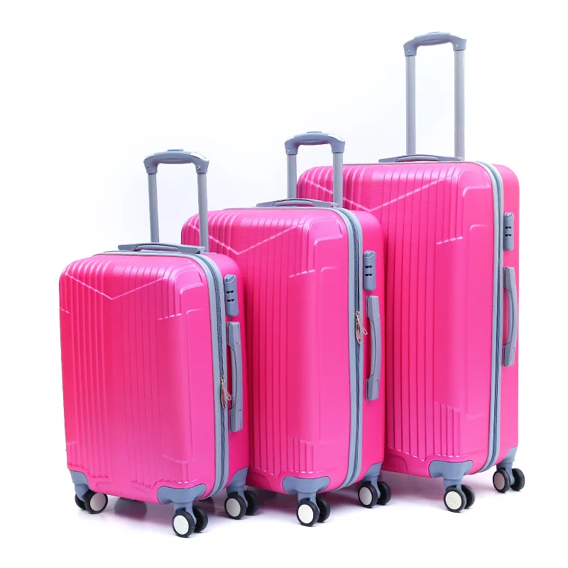 Abs 360 Degree Rolling Wheels Hard Case Travel Luggage Bags Carry-on ...