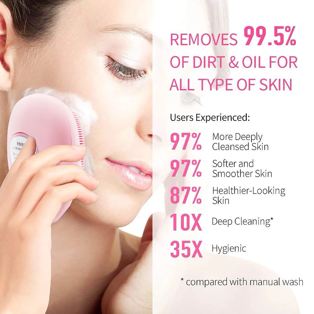 facial cleaner  silicon