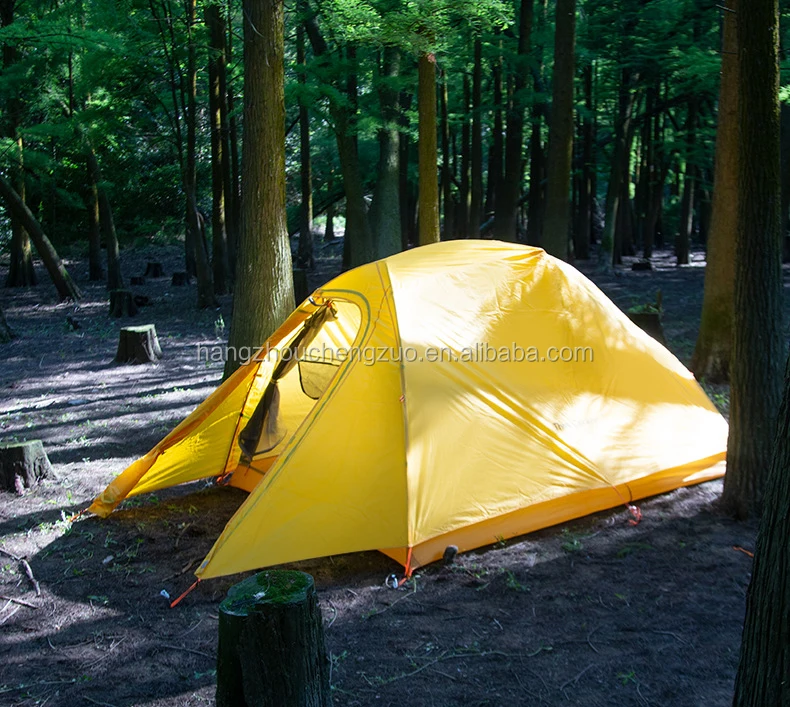CZX-411 Professional 3~4 Person Mountain Camping Tent,Ultralight 3~4 Person camping tent customize with logo&color