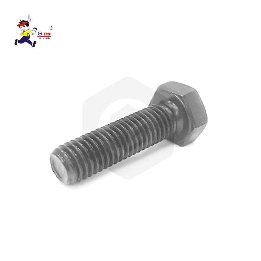 
Metric steel hex head bolts M16-M30 class 6.8 DIN931 DIN933 mining 