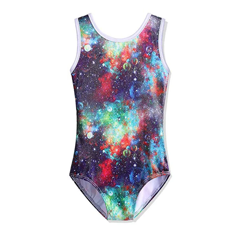 Sublimated Printing Gymnastics Dance Training Customized Spandex Sexy