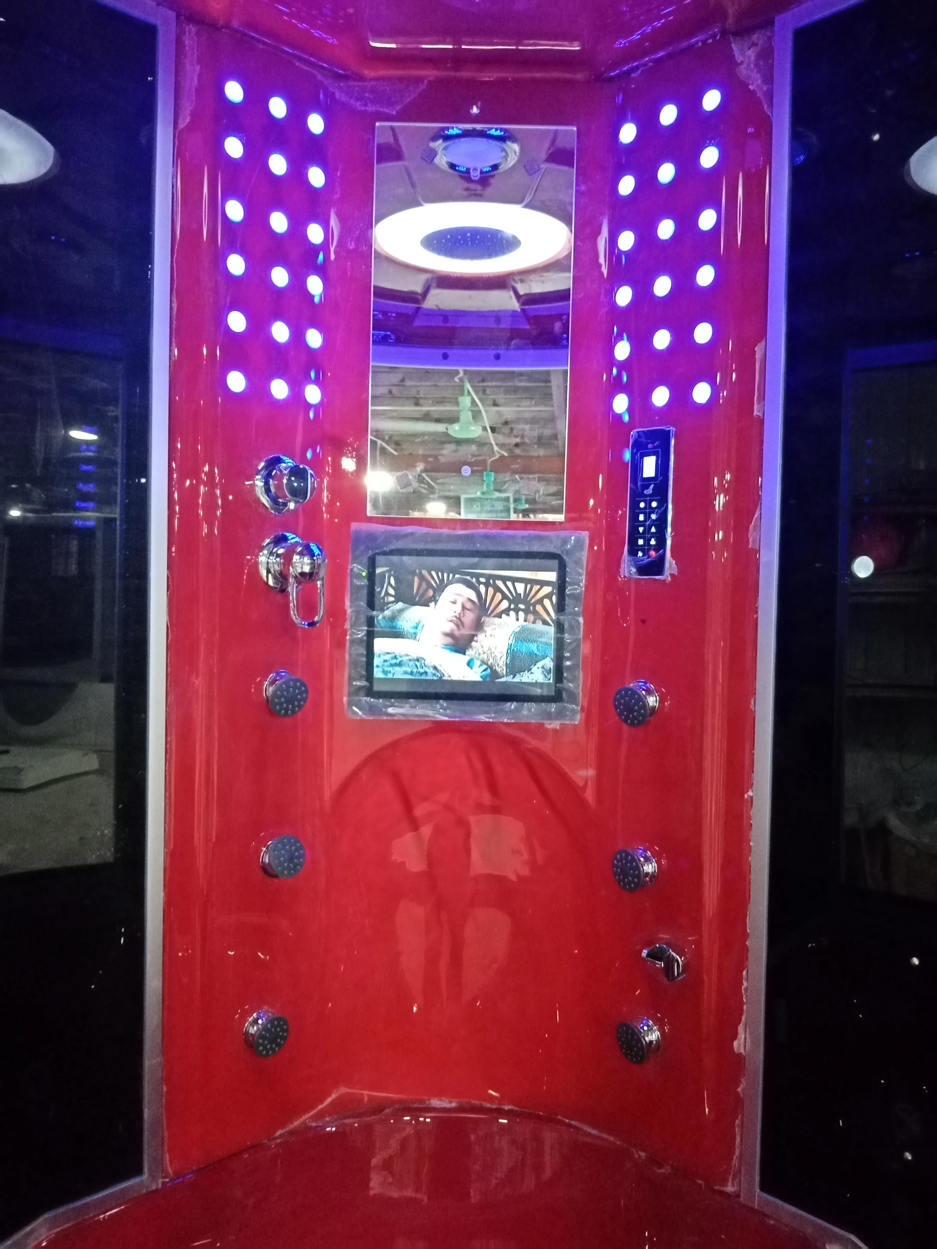 Bathroom sanitary equipment modern steam shower room with bathtub