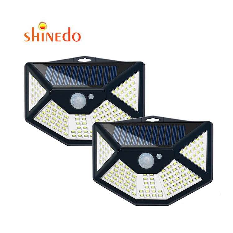 Outdoor Solar Security 100 and 112 LED  Waterproof Motion Sensor Super Bright Solar Wall Garden Lights for Yard,Garage