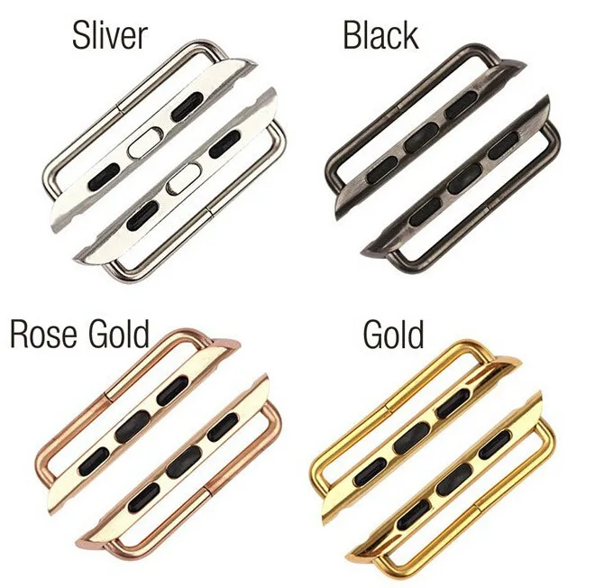 

Wholesale or Retail Stainless Steel Adapter Connectors for Apple Watch Series