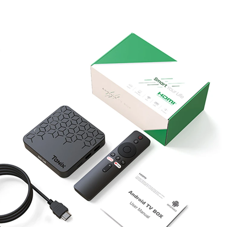 Tanix TX7 Android 14 TV Box - 4K Smart Set-Top Box, Allwinner H728