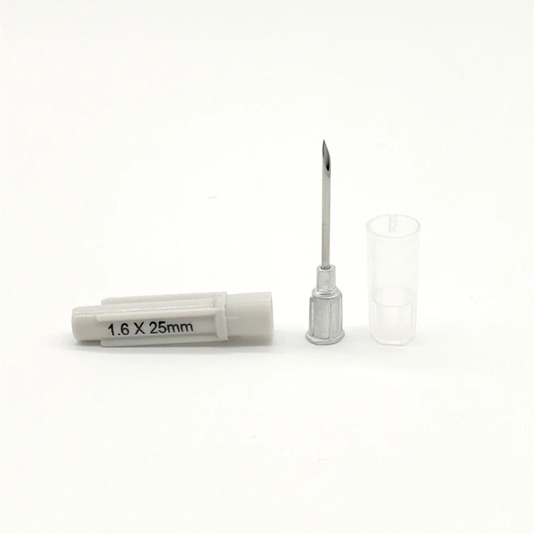 
1.6mm*25mm Disposable Aluminium Hub Veterinary Needle 