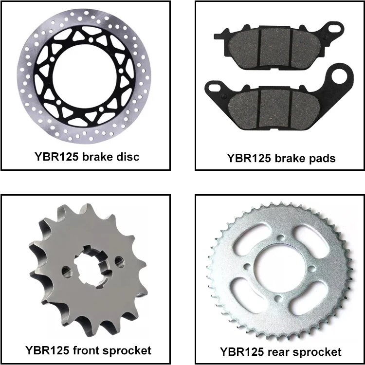 yamaha ybr 125 custom parts