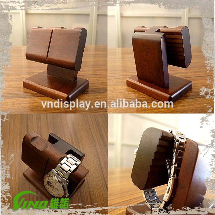 Luxury Watch Display Senior Wooden Wrist Watch Display Stand,Wrist