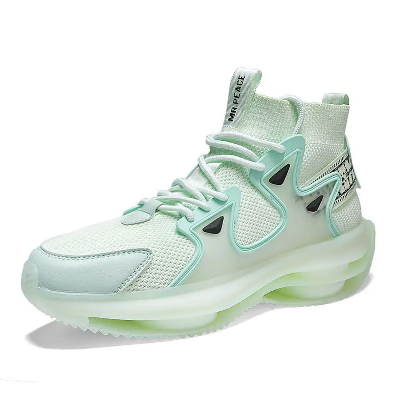 2020 Fashion Mens Shoes White Mesh Rubber Sneakers