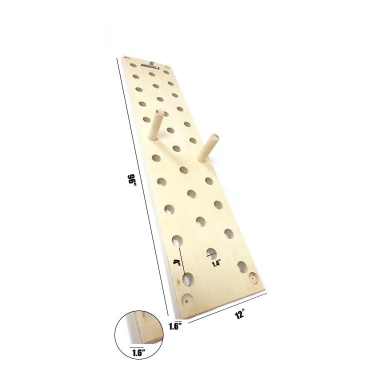 Wholesale Wall Mounted Fitness Wooden Climbing Peg Board For Sale - Buy ...