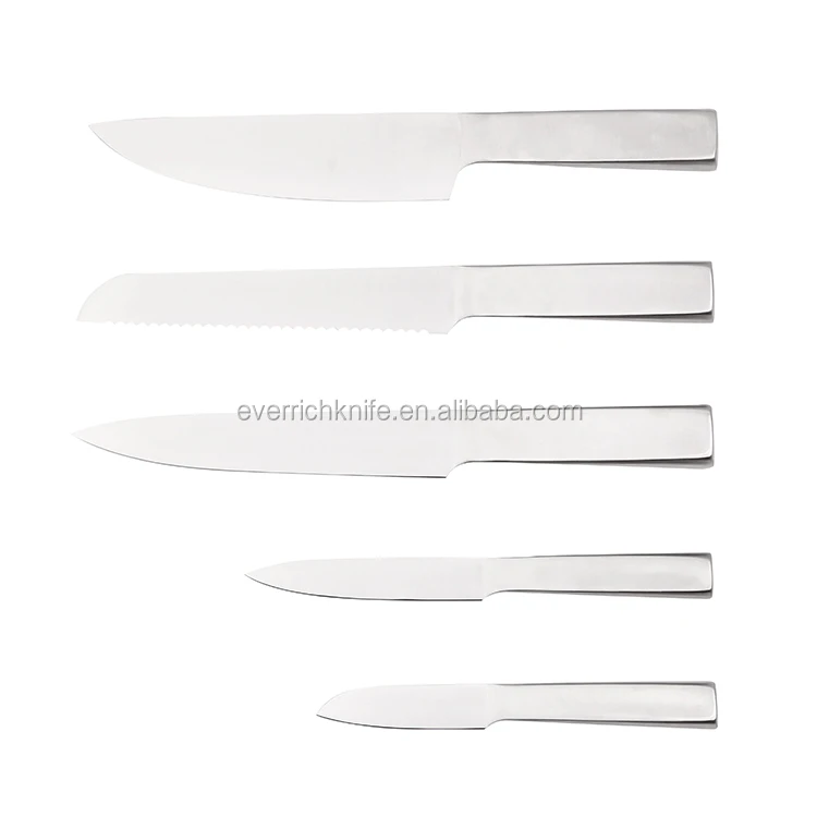 black oxide knife set of 5