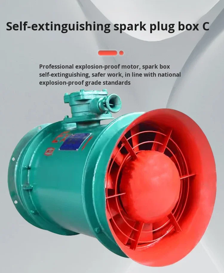 Axial Flow Fan, 380V, Explosion-Proof, YBT - detail 12
