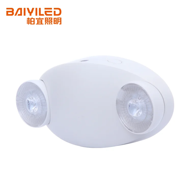 Mini Two Twin Head Spot Led Rechargeable Emergency Lights 220V