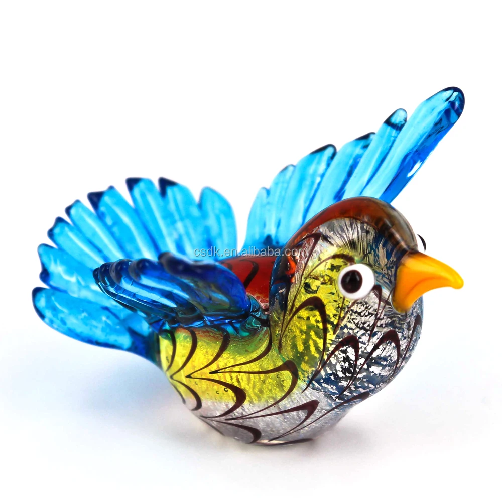 Handcrafted Blown Murano Glass Animal Antique Small Bird Figurine Buy