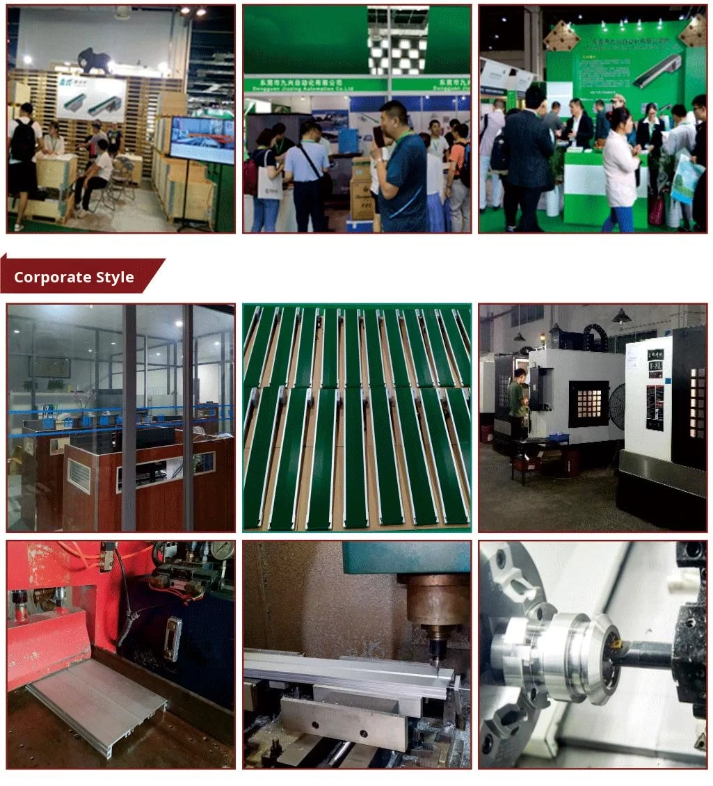 Custom Automatic Injection Molding Punching Machine Small Fixture Linear Return Type Conveyor Belt Line Clamp Aluminum Profiles details