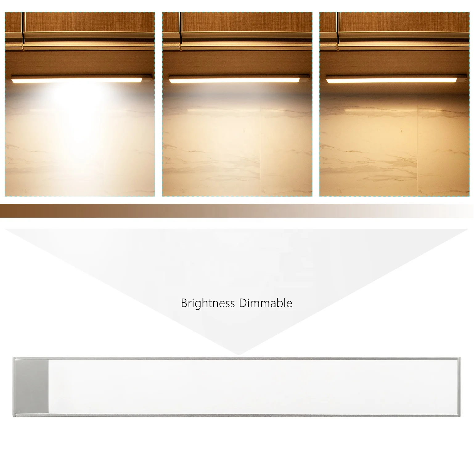 Hot Sale Under Cabinet Lighting Rechargeable Ultra Thin Magnetic Closet Lighting