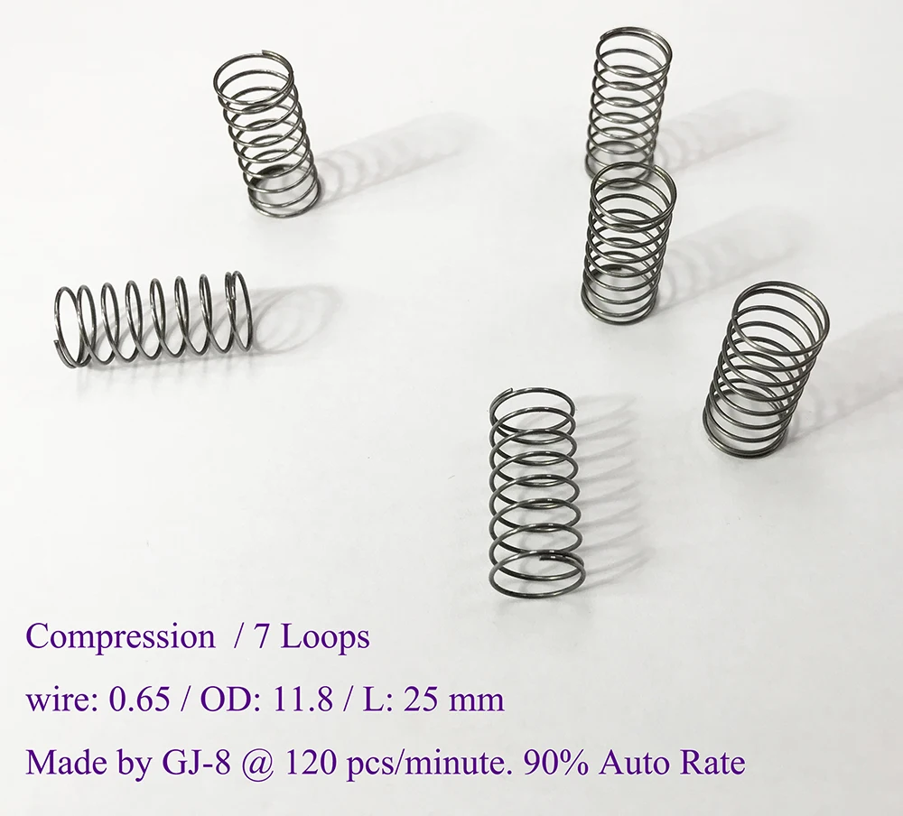 2axis 1mm Cnc Spring Coiling Machine High Speed Precise Compression