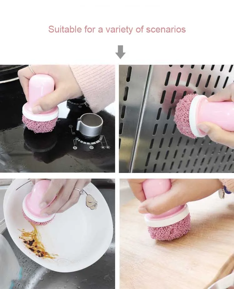 New Product Ideas 2019 Non-Stick Cookware Dish Pan Scrubber