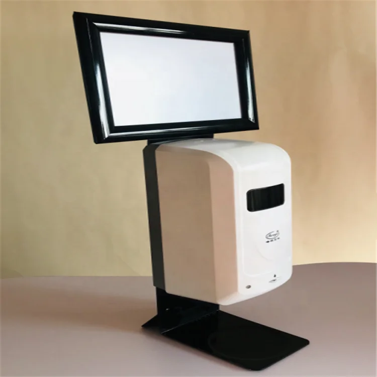Public places auto sensor touchless hand sanitizer soap dispenser floor stand