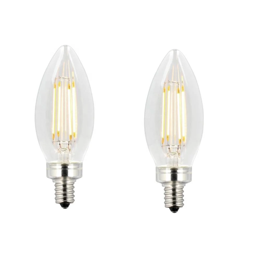 60-Watt Equivalent E14 Dimmable 2700K Filament LED Light Bulb