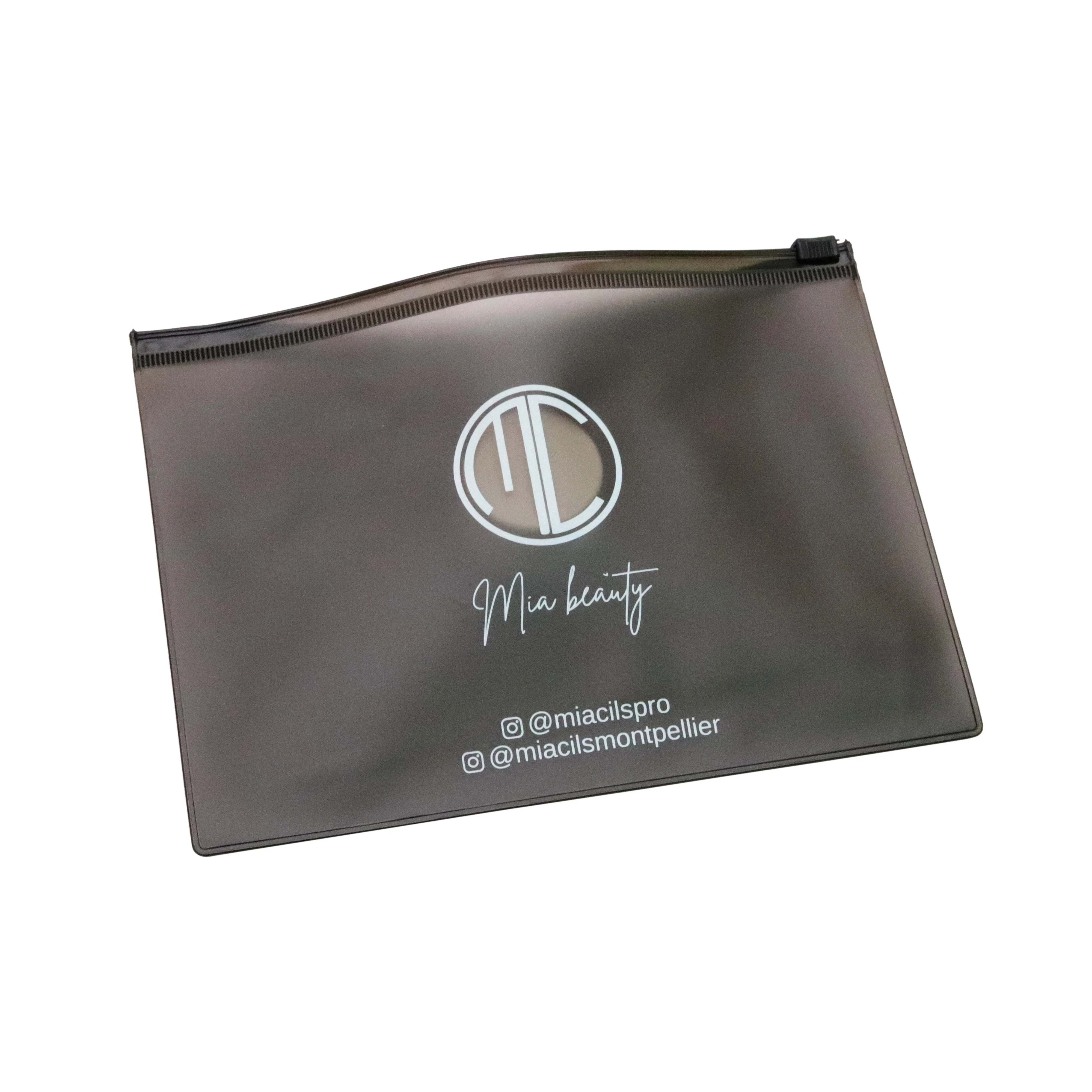 

Frosted black Zipper Bags,100 Pieces