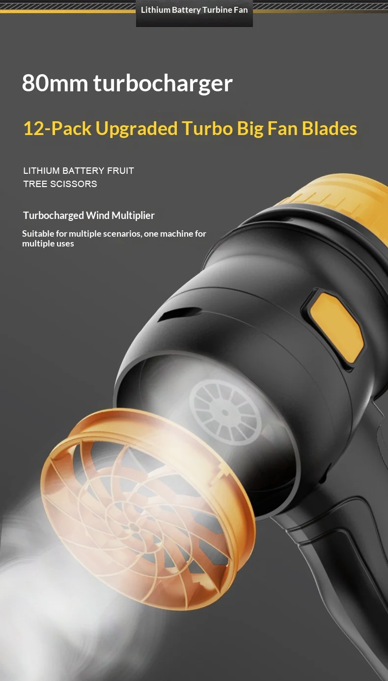 Violent Turbo Fan, Brushless, Battery - detail 20