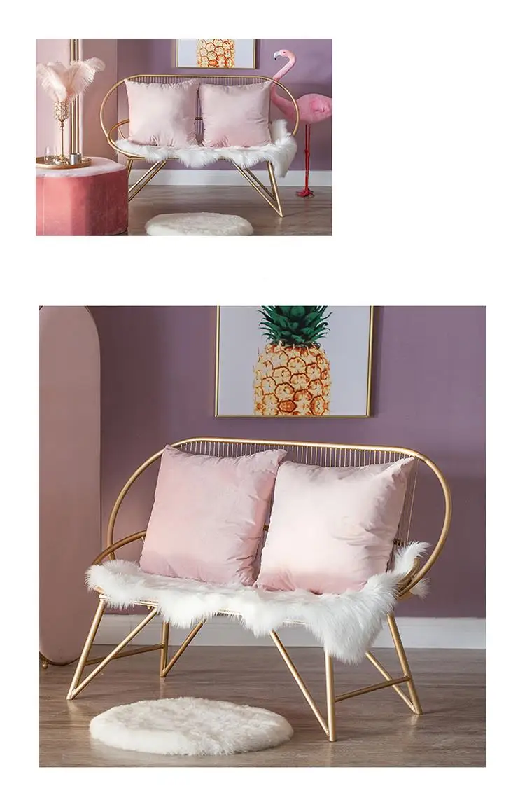 2020 latest high quality italian style modern sofa 2 seat small living room