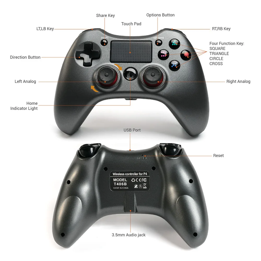 target wired ps4 controller