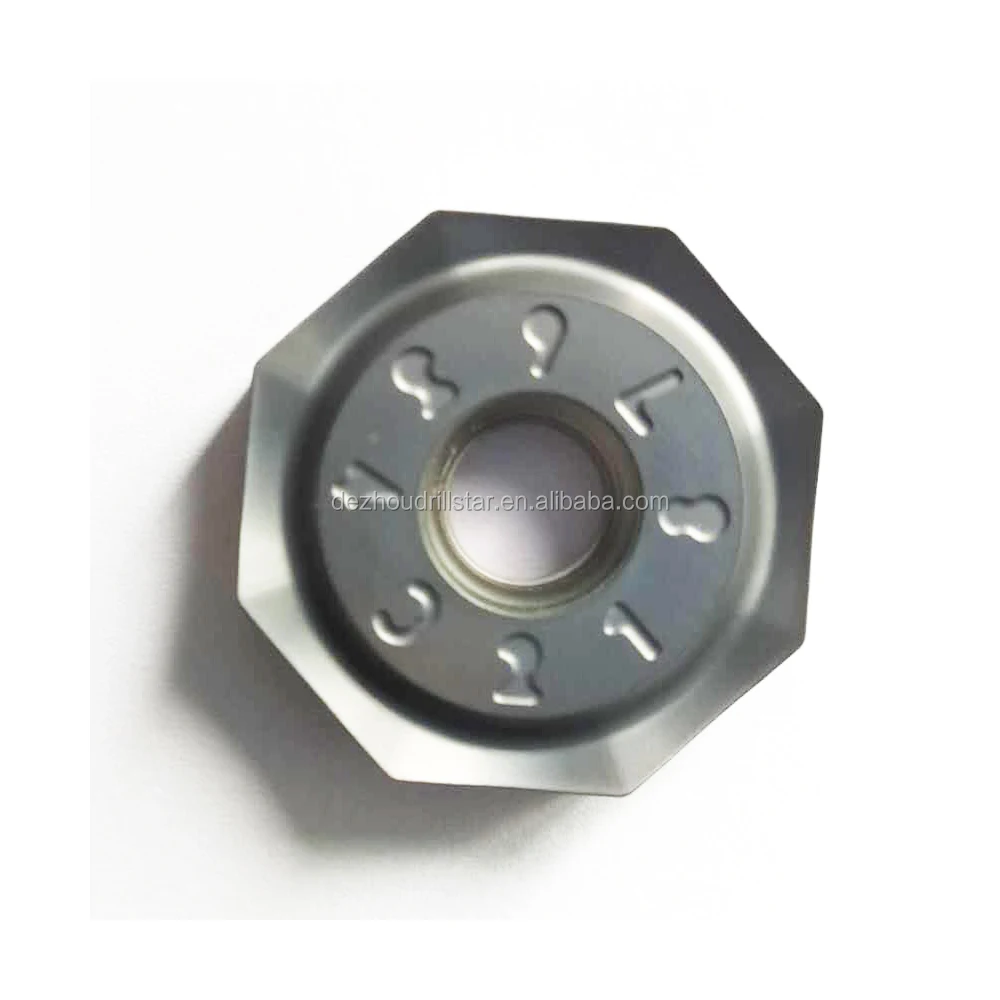 High Hardness Carbide Insert Indexable Spiral Cutter Head Tungsten