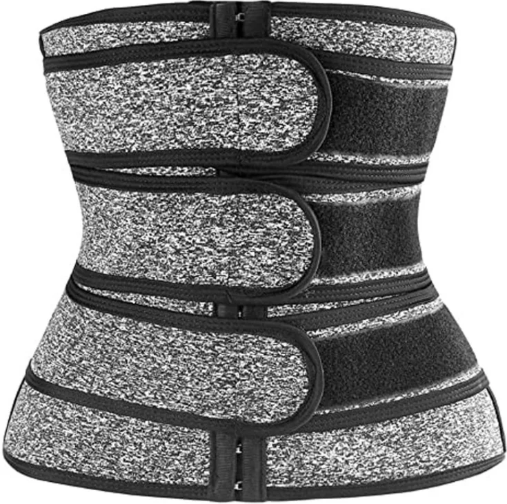 
Shapewear Neoprene Sauna Waist Trainer Corset Sweat Belt for Women Weight Loss Compression Trimmer Workout Fitness 