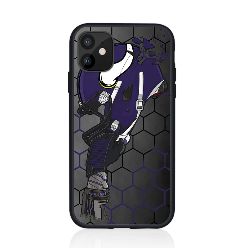 New Design Sports Phone Case Football Helmets Back Cover Custom Phone