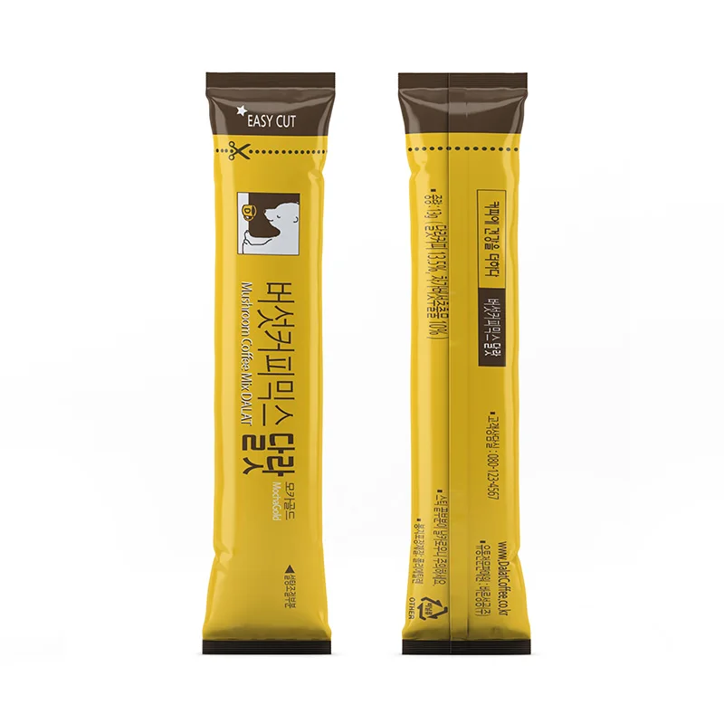 Stick sachet instant coffee powder packaging bag custom print aluminum foil preformed empty small package .jpg