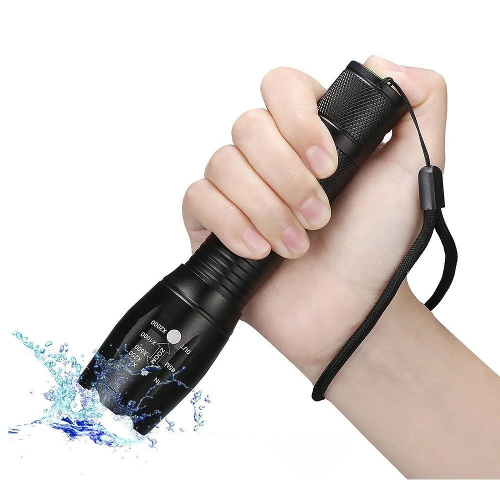 DAINING new cheap five modes tactical led torch light waterproof zoom mini led flashlight,.zoom