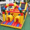 Customized inflatable jump bounce bouncy castle house with custom logo for kids