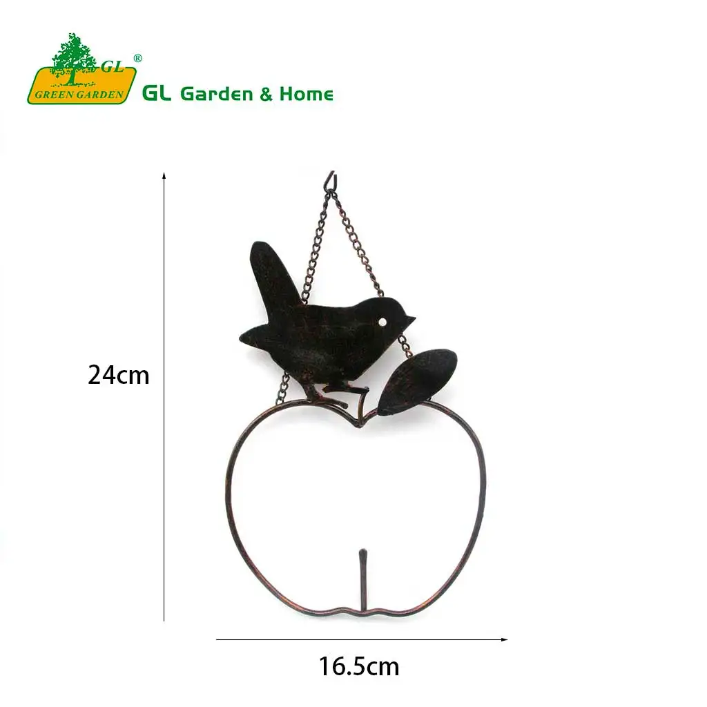 Custom Wholesale Metal Bird Feeder Bird Food Feeder Hanging Bird Feeder