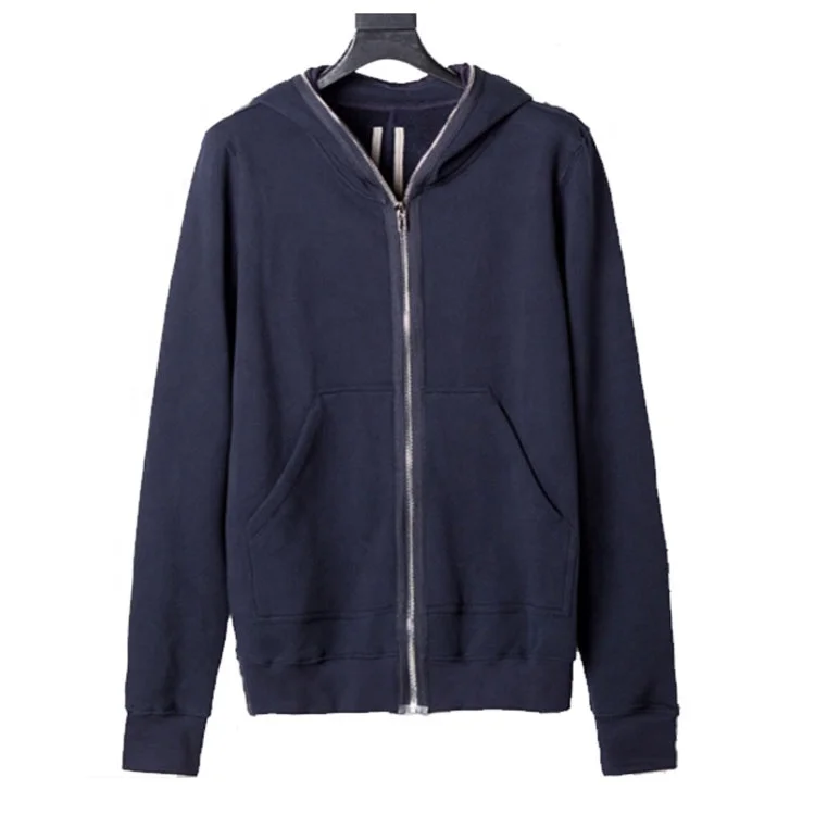 Full zip hoodie over face plain Clearance