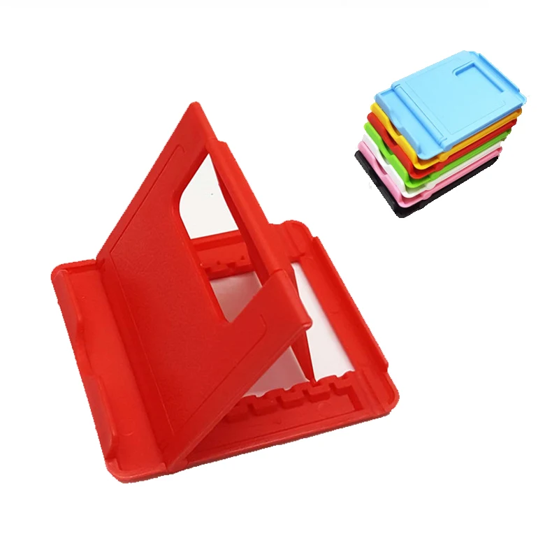 

Universal Adjustable Foldable Portable Lazy Mobile Phone Holder ABS Phone Stand For Iphone For Samsung For Xiaomi, Black,red,yellow,white,blue,purple