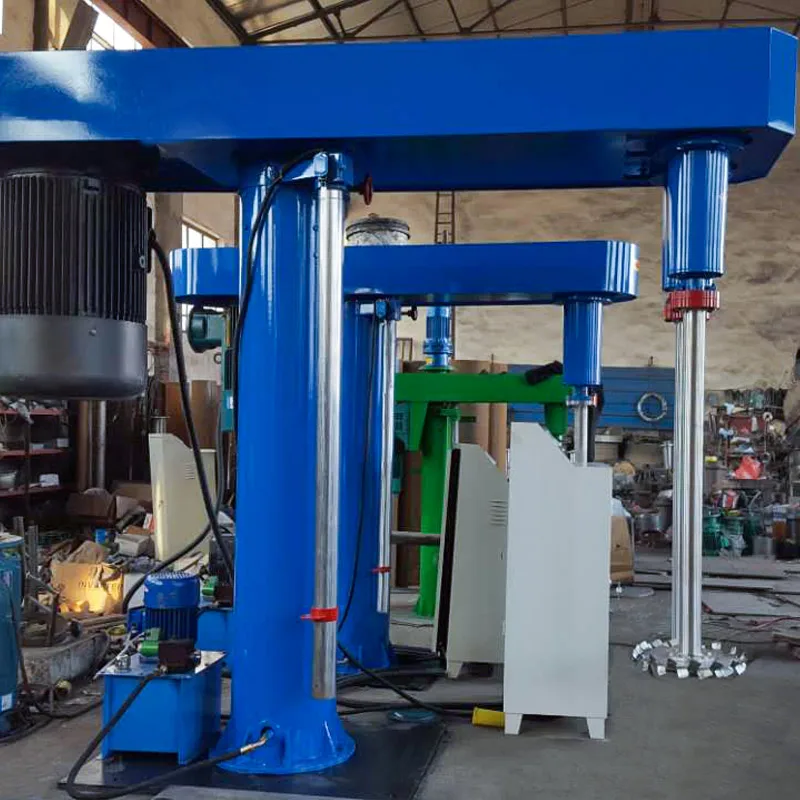 1000l Emulsion Paint Dispersion Machine High Speed Dissolver Hydraulic