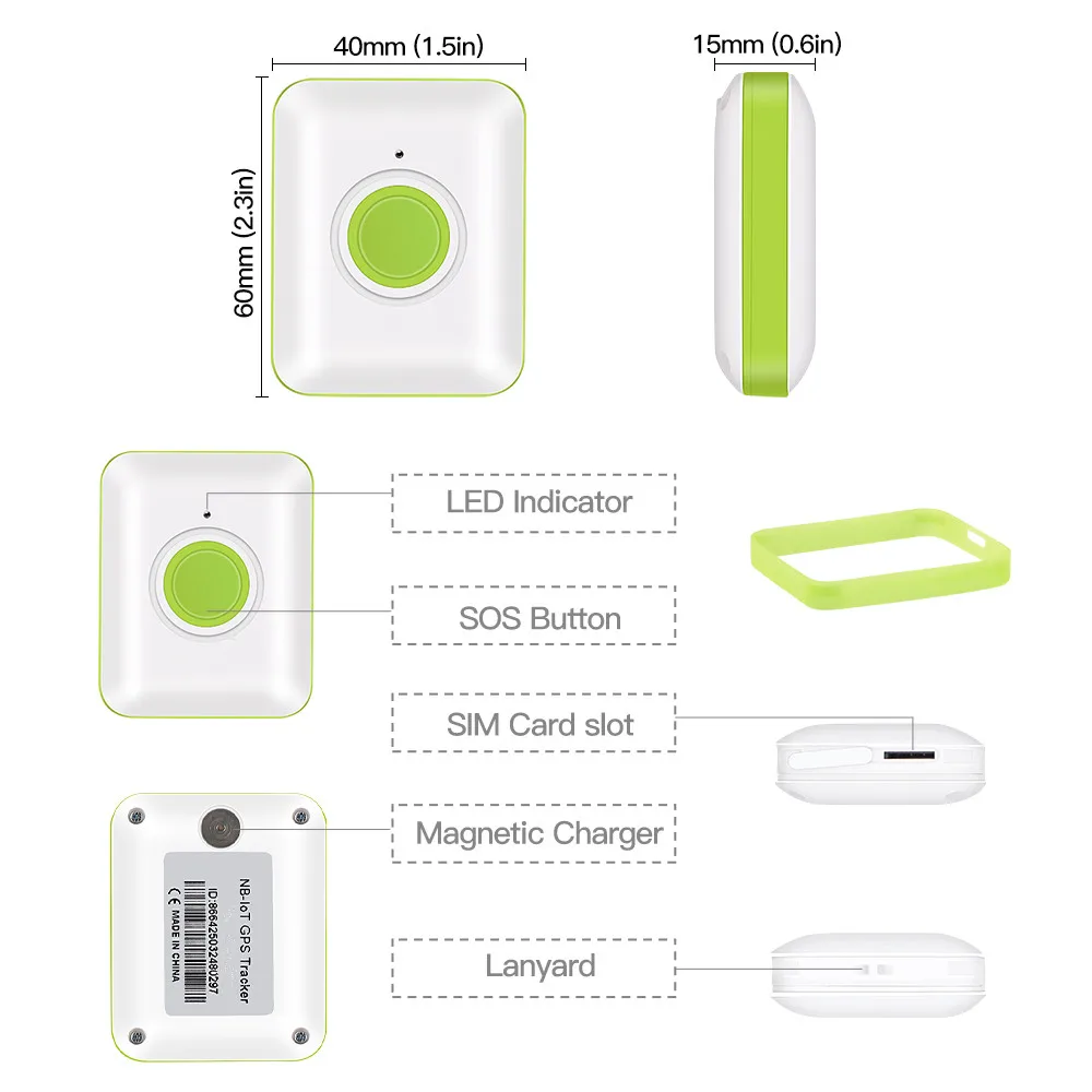 Corwei CW18 kids gps tracker sdk oem positioner for wholesale - ANKUX.COM