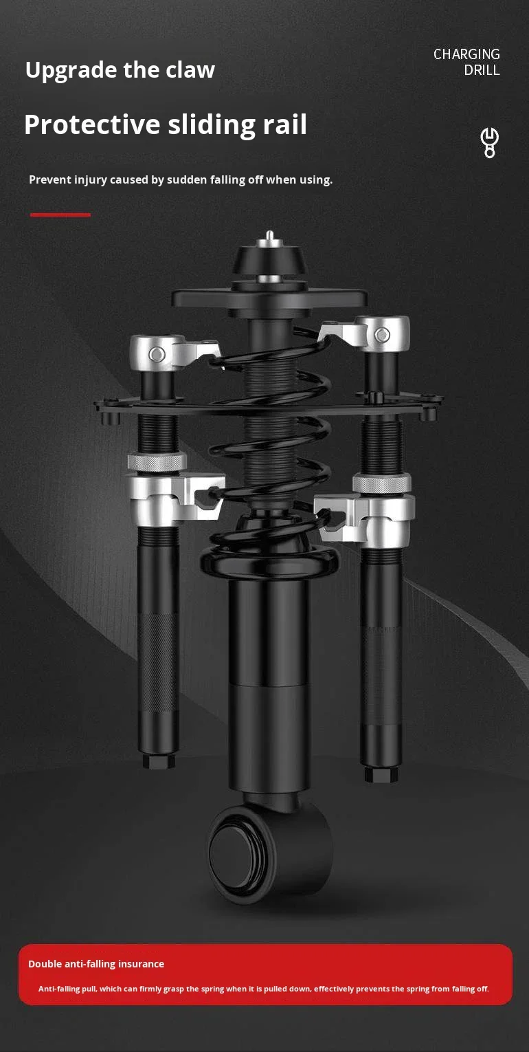 Spring Compression Claw Shock Absorber Spring Compressor Claw Spring Remover Disassembly Tool ...
