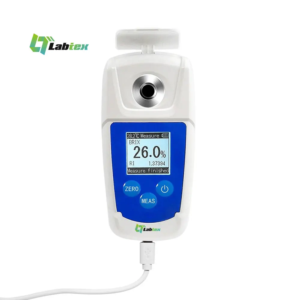 Labtex便携式数字白利糖度折射仪糖蜂蜜口袋折射仪0-55% - Buy 白利糖度折射计,便携式数字,0-55% Product on ...