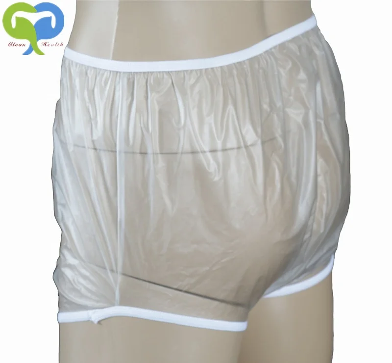Clear Vinyl Plastic Panties Pvc Briefs Peva Pants Protective Underwear